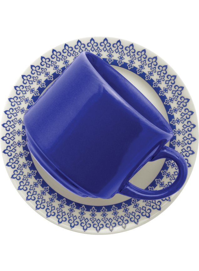 Jogo de Chá Colb 12 peças Biona - Azul