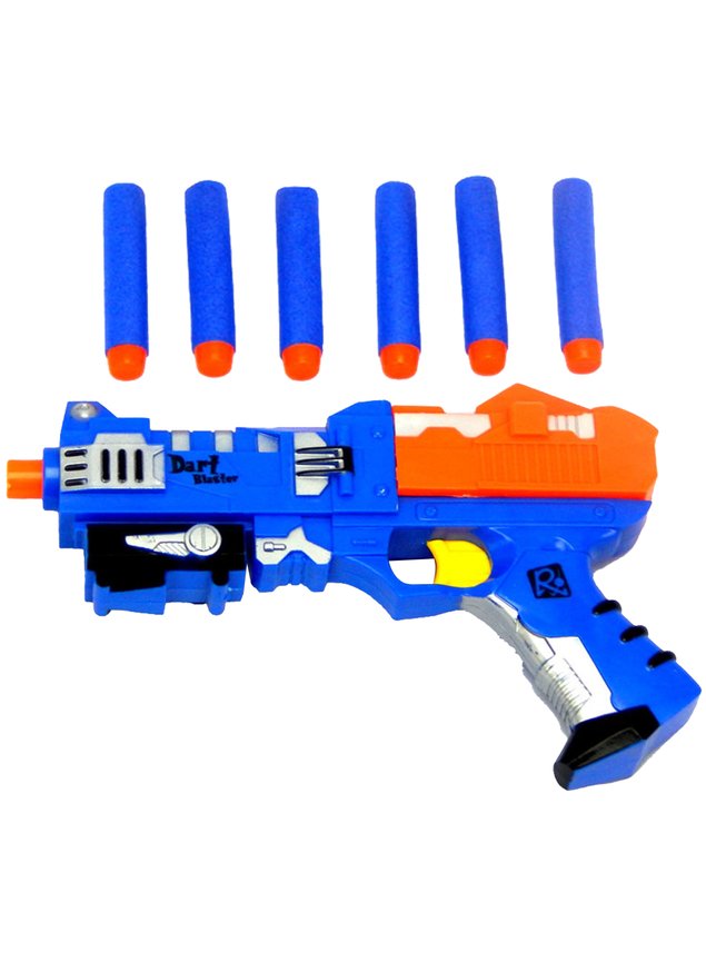 Pistola Lançador De Dardos Arma De Brinquedo Kit 2 Armas