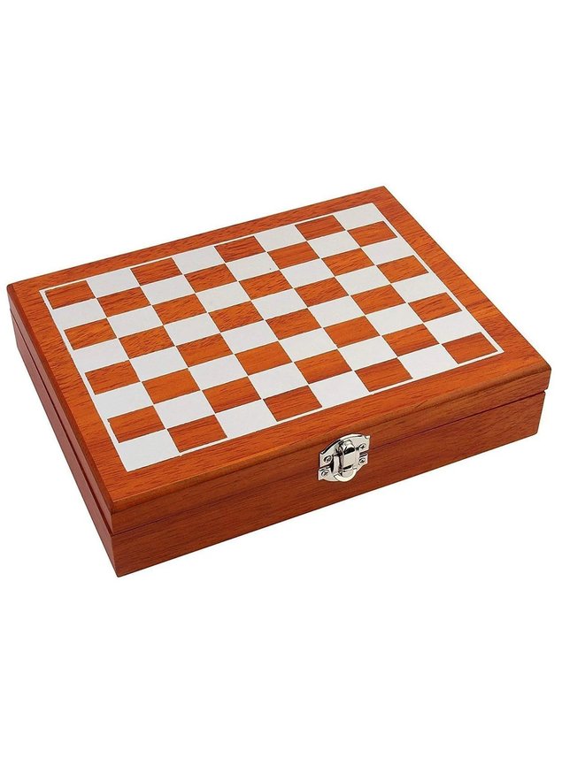 Tabuleiro de xadrez em madeira - Esportes e ginástica - Boca do