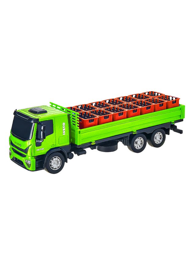Caminhão Iveco Baú Pro Tork Miniatura - Usual Brinquedos 443