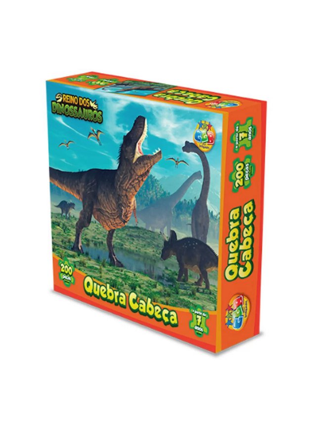 Compre Quebra-cabeça de encaixe - Dinossauros