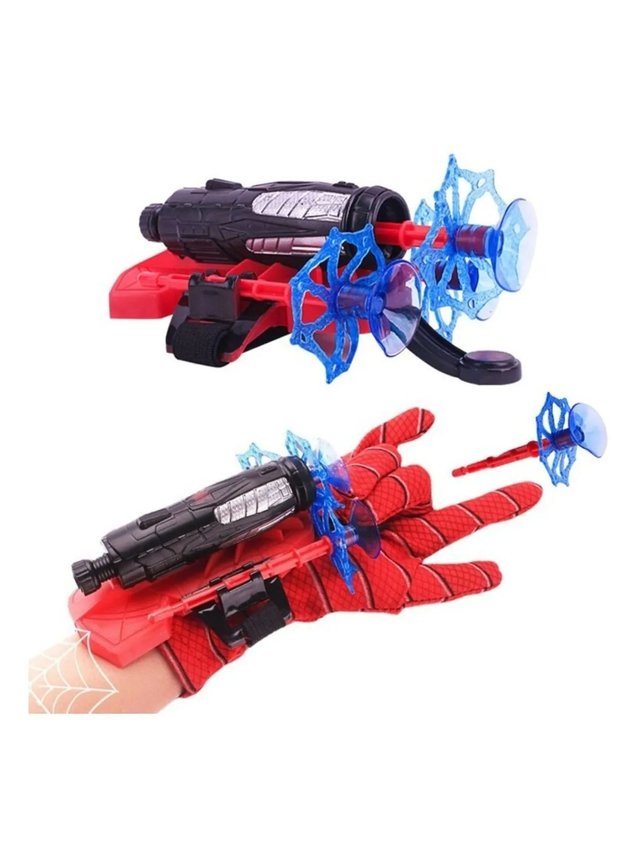 Arma de brinquedo hero fit vermelho 4 dardos
